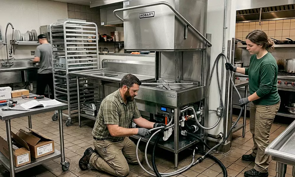 Commercial Dishwasher Installation in East Hartford, CT