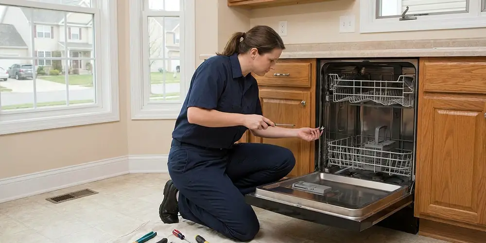 Dishwasher Latch Replacement in East Hartford, CT