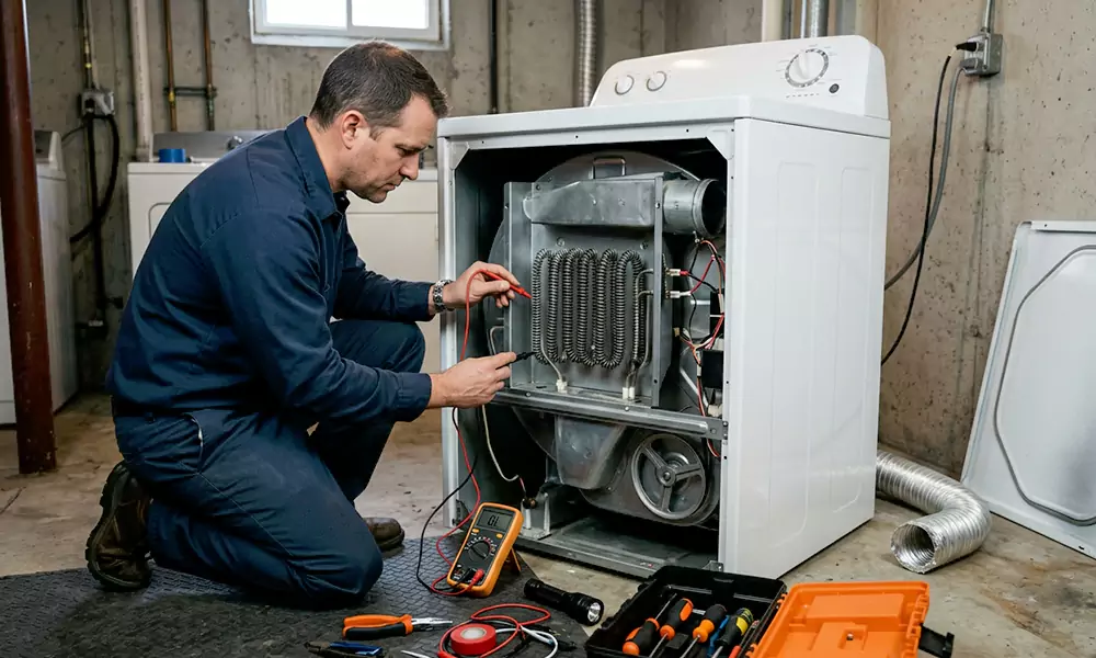 Dryer Not Heating Repair in East Hartford, CT