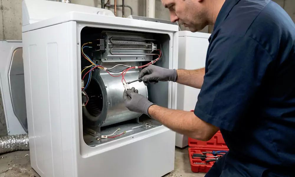 Dryer Thermal Fuse Replacement in East Hartford, CT