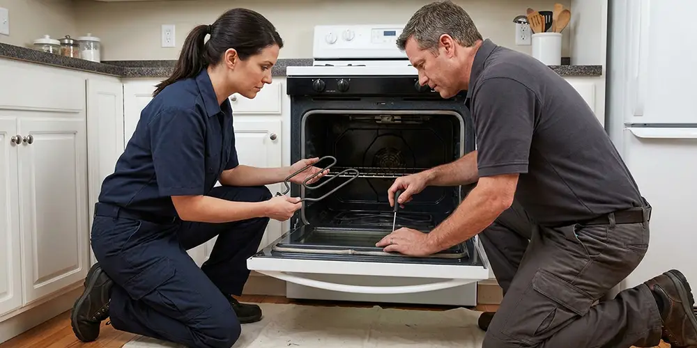 Oven Heating Element Replacement in East Hartford, CT