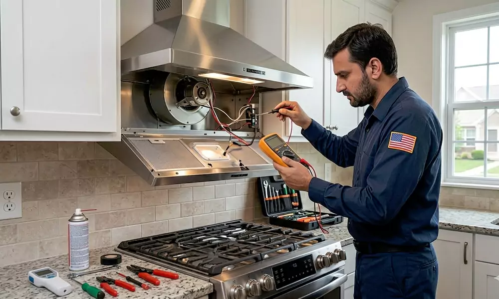 Range Hood Repair in East Hartford, CT