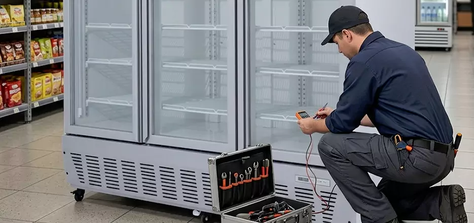 Commercial Refrigeration System Inspection in East Hartford